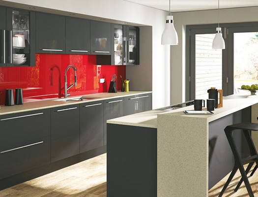 Glacier - High Gloss Graphite