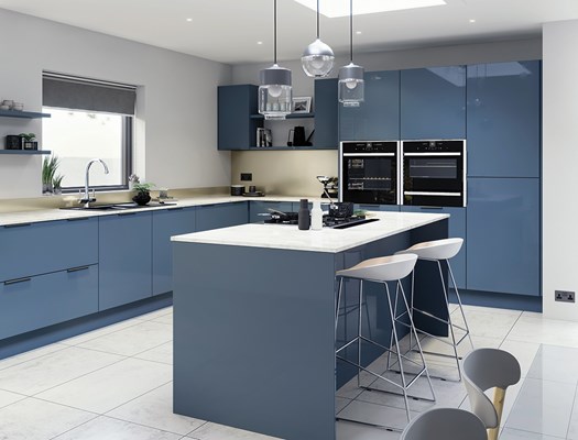 Glacier - High Gloss Parisian Blue